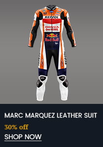 Alex Rins LCR Honda Winter Leather Jacket Motogp Jacket MotoGP Gears