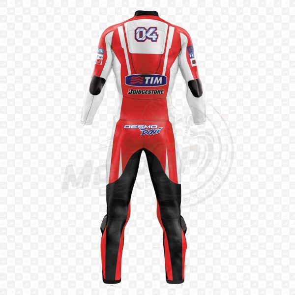 Ducati Andrea Dovizioso 2015 Cowhide Leather Biker Suit – view 2