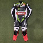 Kawasaki Jonathan Rea 2017 Genuine Leather Racing Suit – view 3