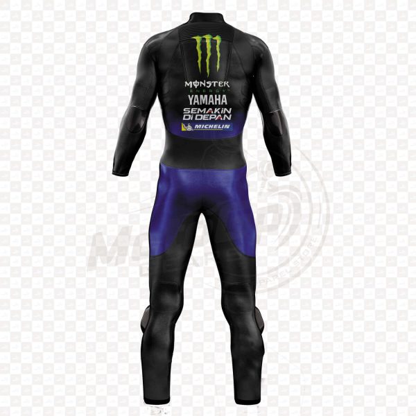 Yamaha Valentino Rossi 2019 Monster One or Two Piece Motorcycle Suit – view 2
