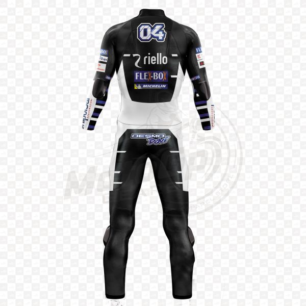 Ducati Andrea Dovizioso 2018 Racing Black One or Two Piece Motorcycle Suit – view 2