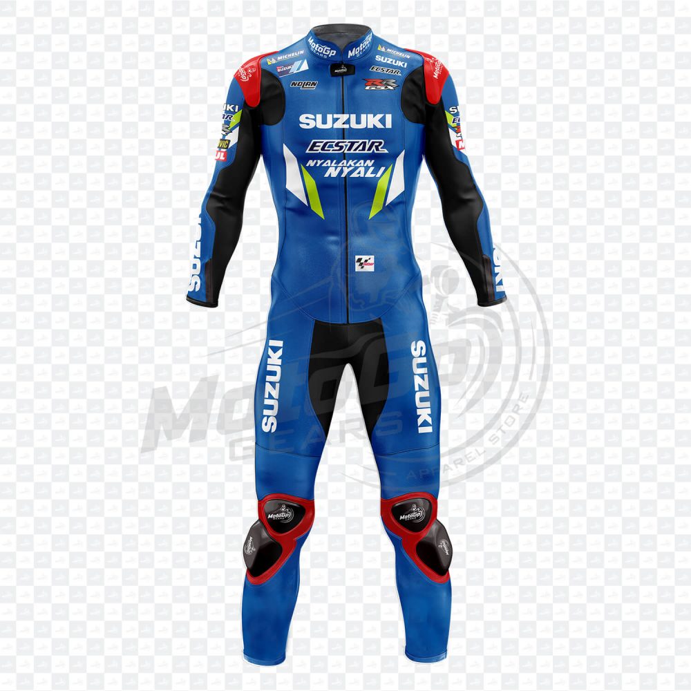 Suzuki Alex Rins 2019 Leather One Piece Suit MotoGP Suit MotoGP Gears