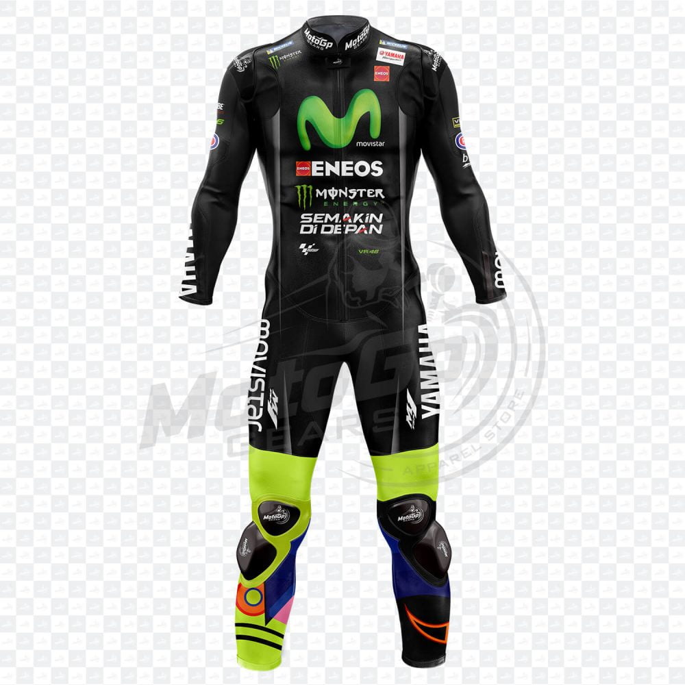 Yamaha Valentino Rossi 2017 Genuine leather Biker Suit MotoGP Suit MotoGP Gears