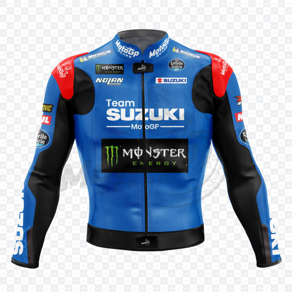 Alex Rins Suzuki Leather racing one piece suit – view 3