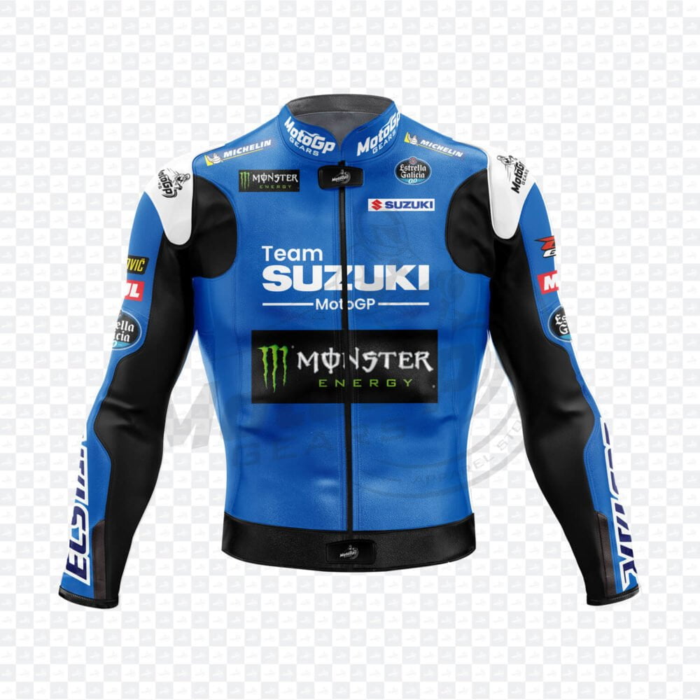 Joan Mir Racing Suzuki Leather Jacket Motogp Jacket MotoGP Gears