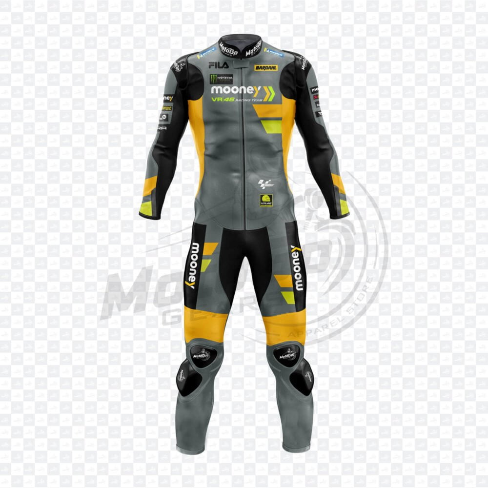 Marco Bezzecchi Ducati Cowhide Leather Suit MotoGP Suit MotoGP Gears