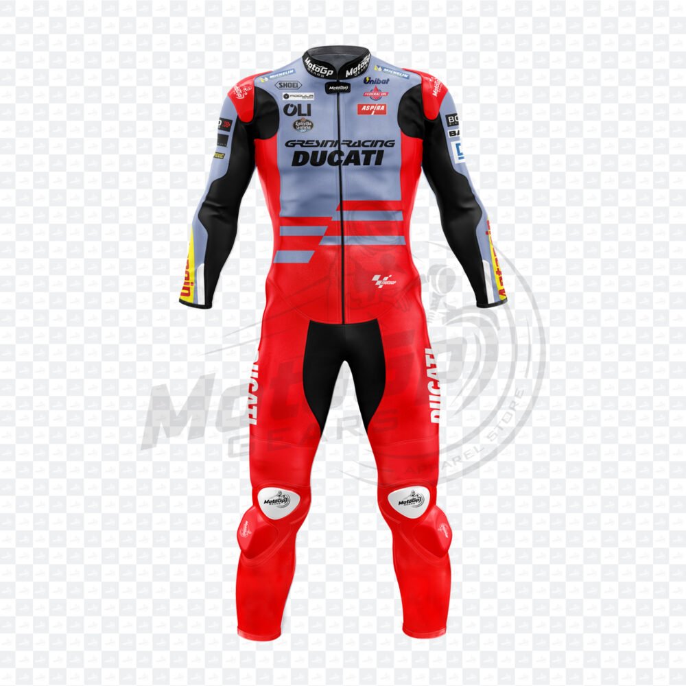 Motogp 2023 fabio di giannantonio racing suit by team gresini » motogp gears
