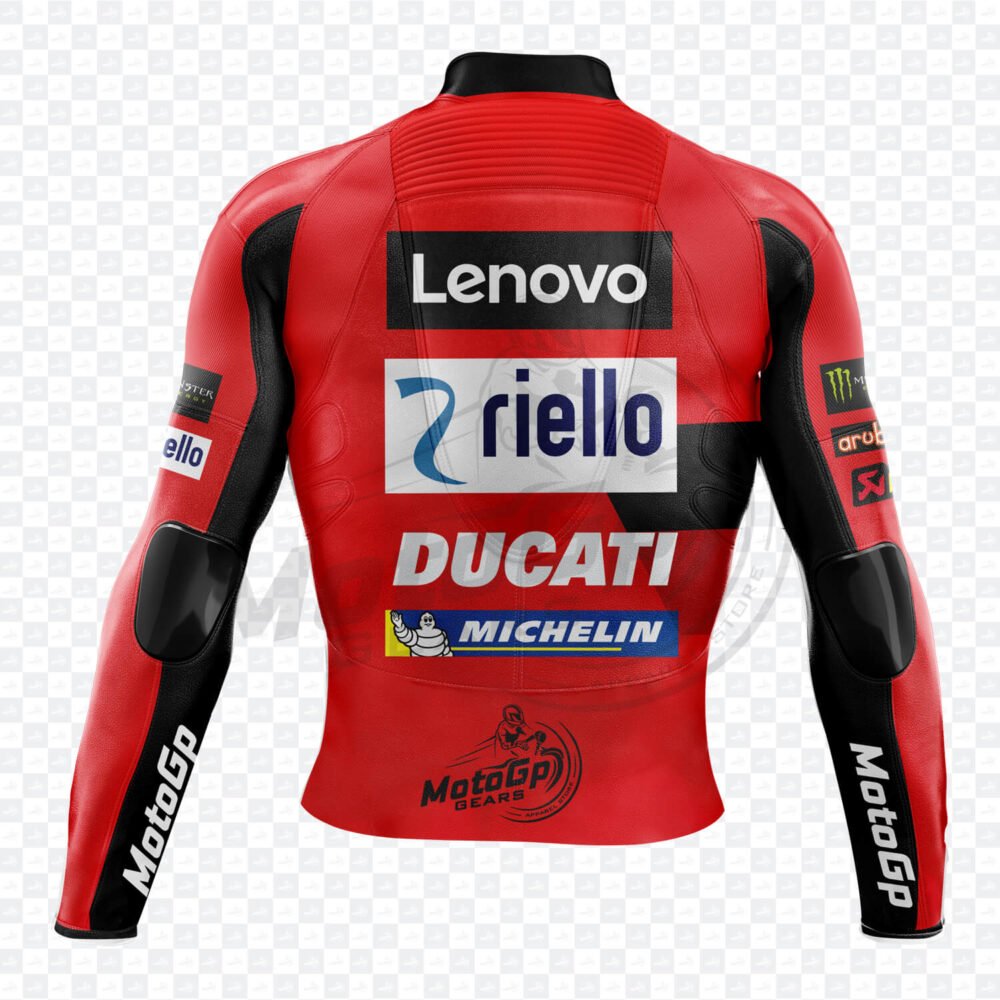 Enea Bastianini MotoGP 2023 Ducati Race Jacket - Authentic Racing Gear