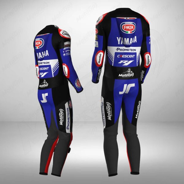 Jonathan Rea Yamaha Pata Snack WSBK 2024 Racing Suit – view 2