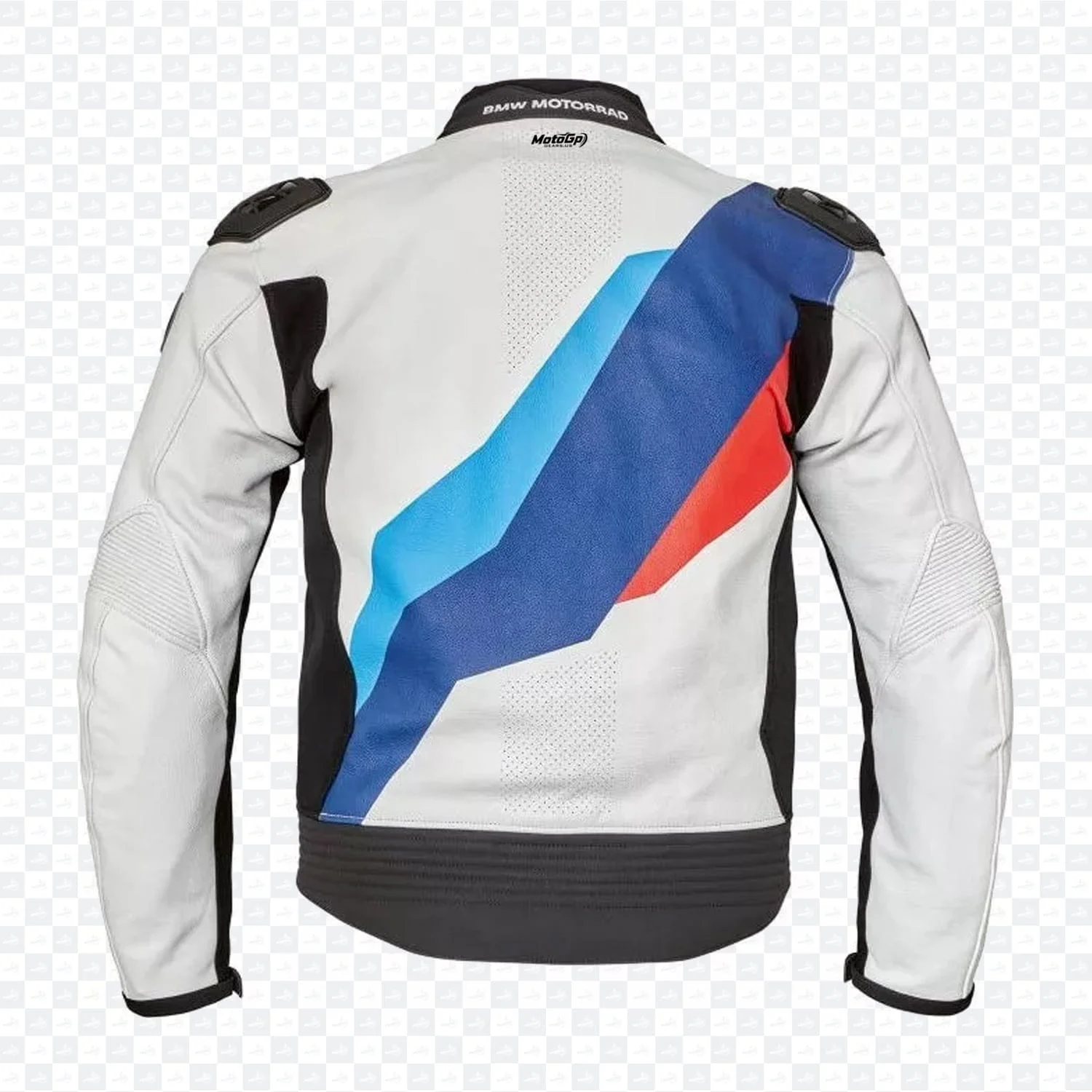 BMW Leather Motorcycle Jacket | White Racing | MOTOGP GEARS
