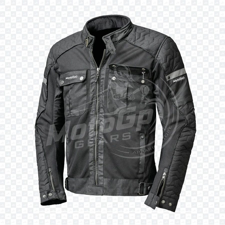 Strato Core Black Textile Racing Jacket Ultimate Style