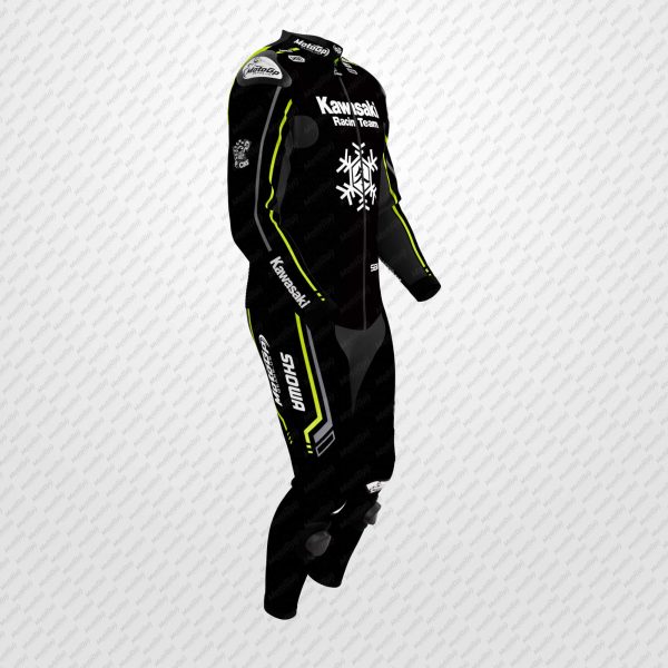 Axel Bassani Kawasaki Winter Racing Moto Suit – view 2