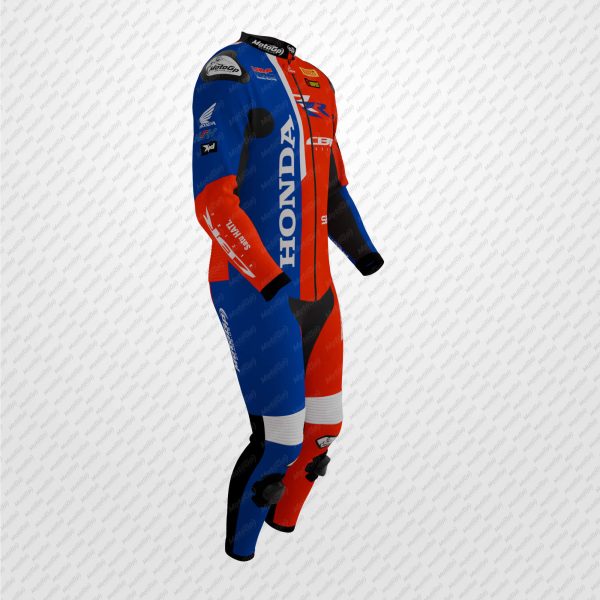 Iker Lecuona Honda Motorcycle Racing SBK Suit – view 2