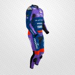 Miguel Oliveira 2025 Yamaha Pramac Motorcycle Racing Suit – view 2