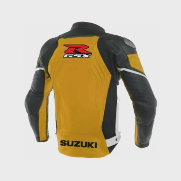 Cowhide Suzuki GSXR Pro Performance Racing Jacket – view 2