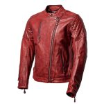 Chrome-Tanned Brown Cowhide Leather Motorcycle Racing Jacket – CE Level-2 Armor